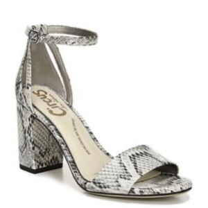 EUC Circus By Sam Edelman Oleana Snakeskin Heels size 7 1/2.